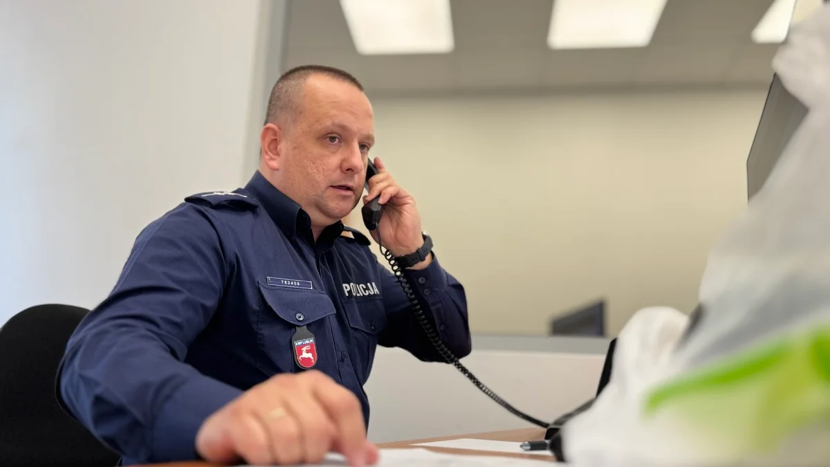 Policjant z Zamościa